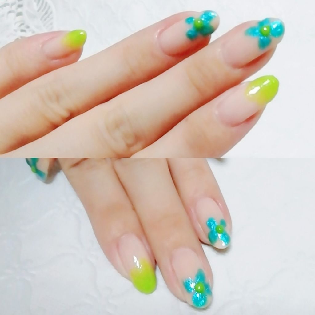 カラフルネイルズ/キャンメイク/マニキュアを使ったクチコミ(2枚目)