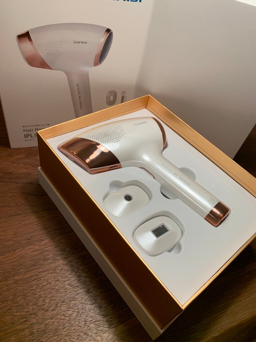 サファイア冷却 脱毛器 ムダ毛ケア/Sarlisi/家庭用脱毛器を使ったクチコミ(2枚目)