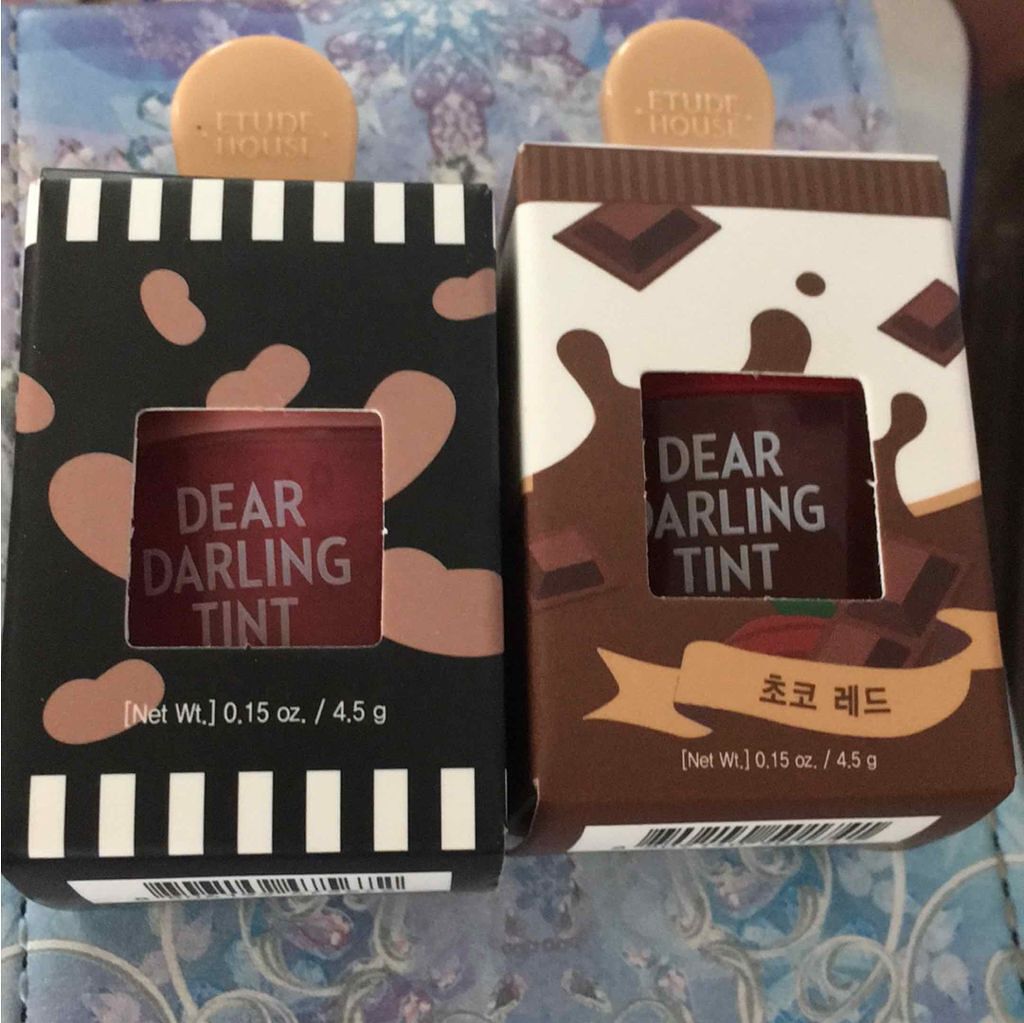 ディアダーリン ウォータージェルティント （アイスティント）/ETUDE/口紅を使ったクチコミ（1枚目）