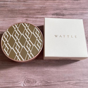 WATTLEクッションファンデーション/WATTLE/クッションファンデーションを使ったクチコミ（1枚目）