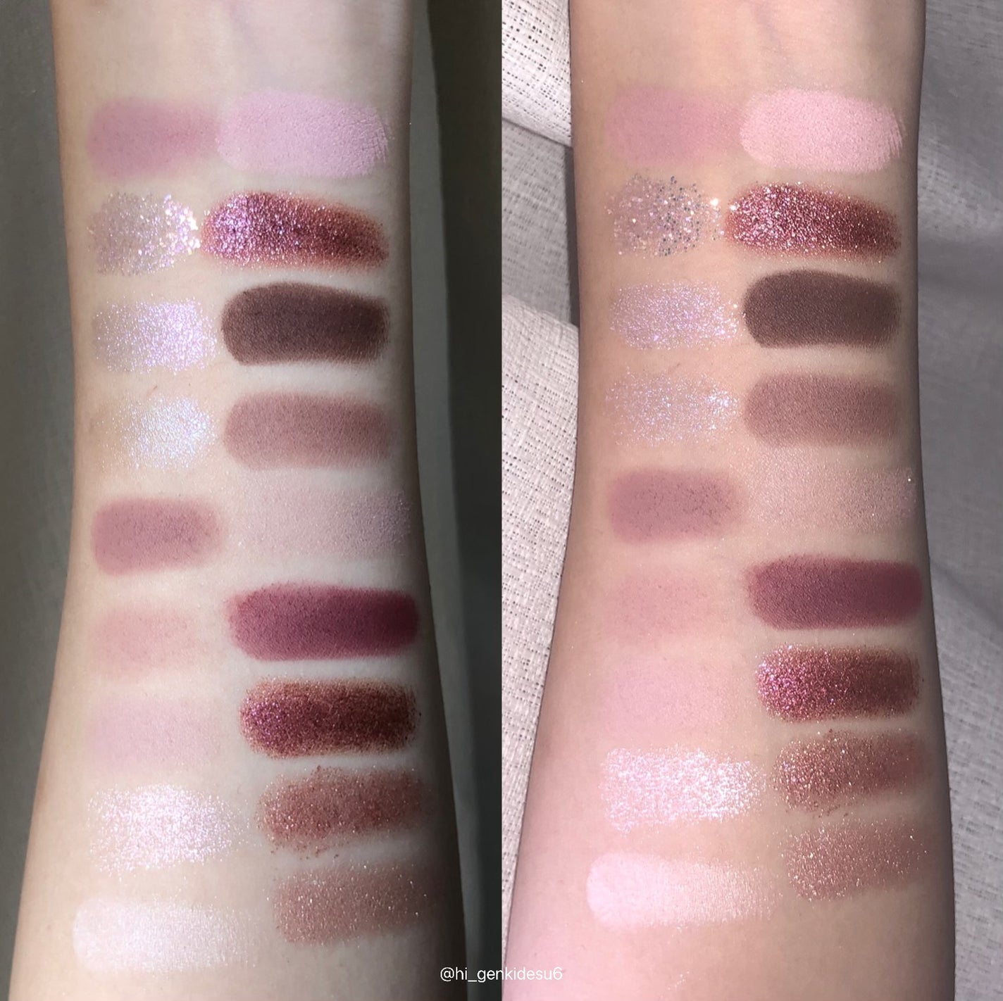 マルチグリッターカラー/ENBAN TOKYO/単色アイシャドウを使ったクチコミ(6枚目)