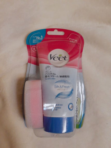 バスタイム除毛クリーム 敏感肌用/Veet/除毛クリームを使ったクチコミ(1枚目)