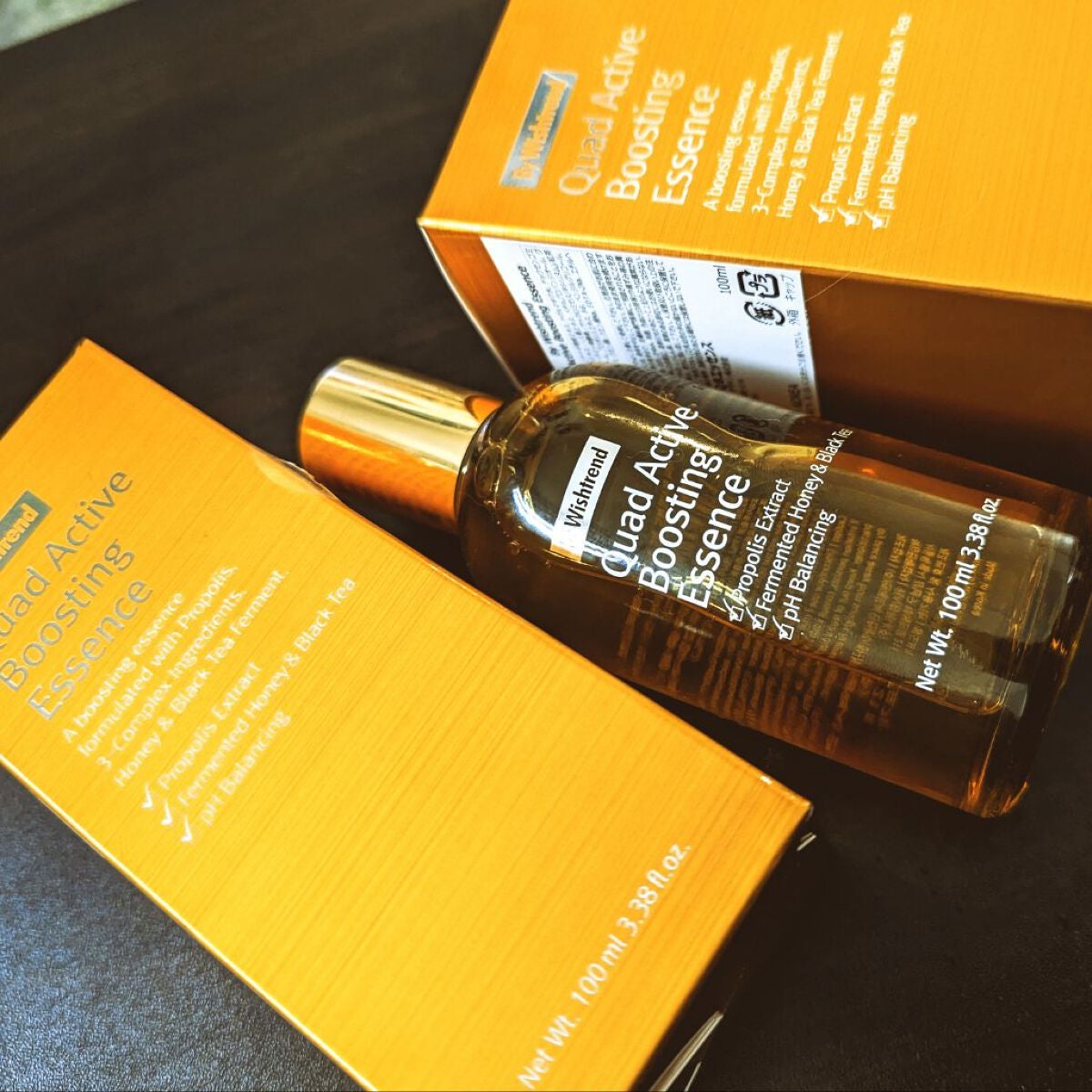 クアッドアクティブブースティングエッセンス/By Wishtrend/美容液を使ったクチコミ(1枚目)