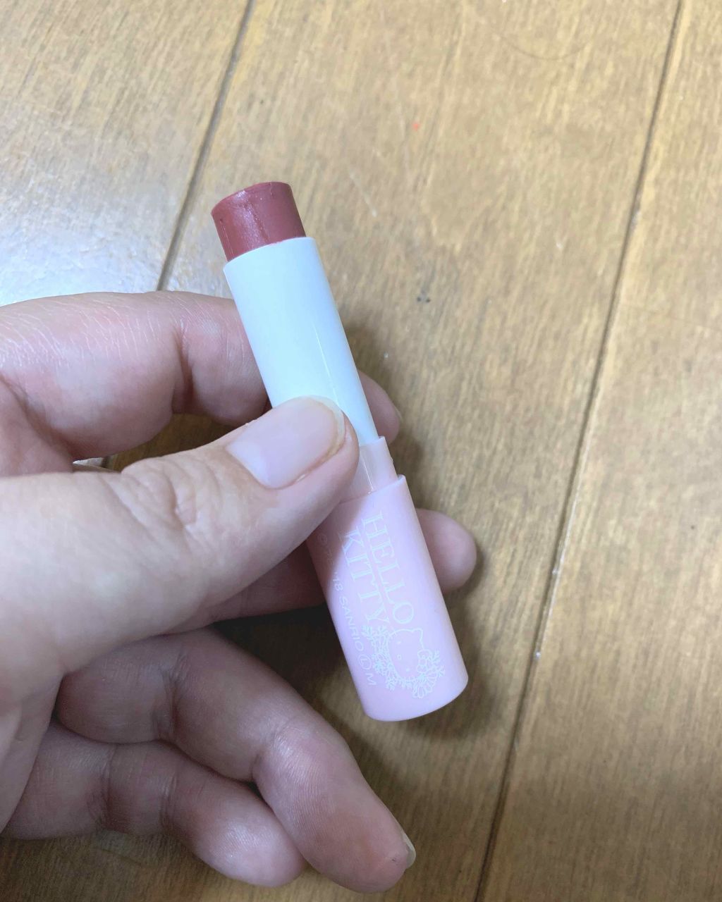 Blooming Kitty リップスティック/DAISO/口紅を使ったクチコミ(1枚目)