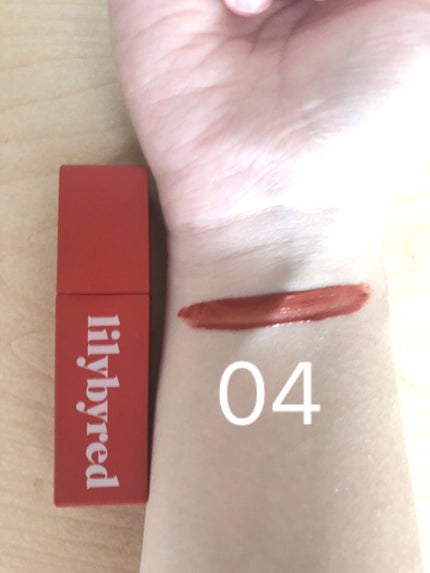 ブラッディライアー コーティングティント/lilybyred/リップティントを使ったクチコミ(3枚目)