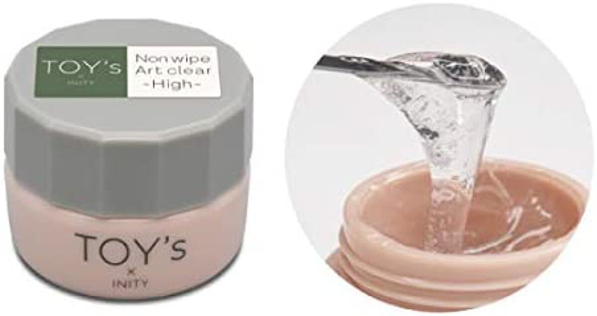 TOY's × INITY ノンワイプアートクリアハイ
