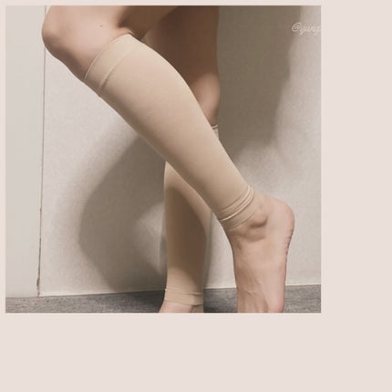 メディカルサポート オープントゥショートストッキング/グラムモーメント/着圧ソックス・レギンスを使ったクチコミ(4枚目)