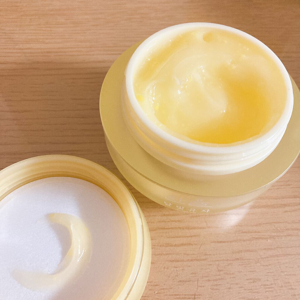 月光ゆず睡眠パック(旧バージョン)/HANYUL(ハンユル)/フェイスクリームを使ったクチコミ(2枚目)