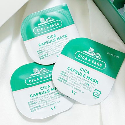 CICA カプセルマスク/VT/洗い流すパック・マスクを使ったクチコミ(1枚目)