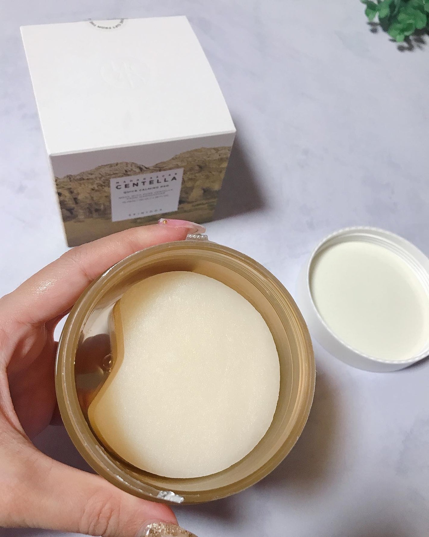 センテラ クイックカーミングパッド/SKIN1004/トナーパッドを使ったクチコミ(4枚目)