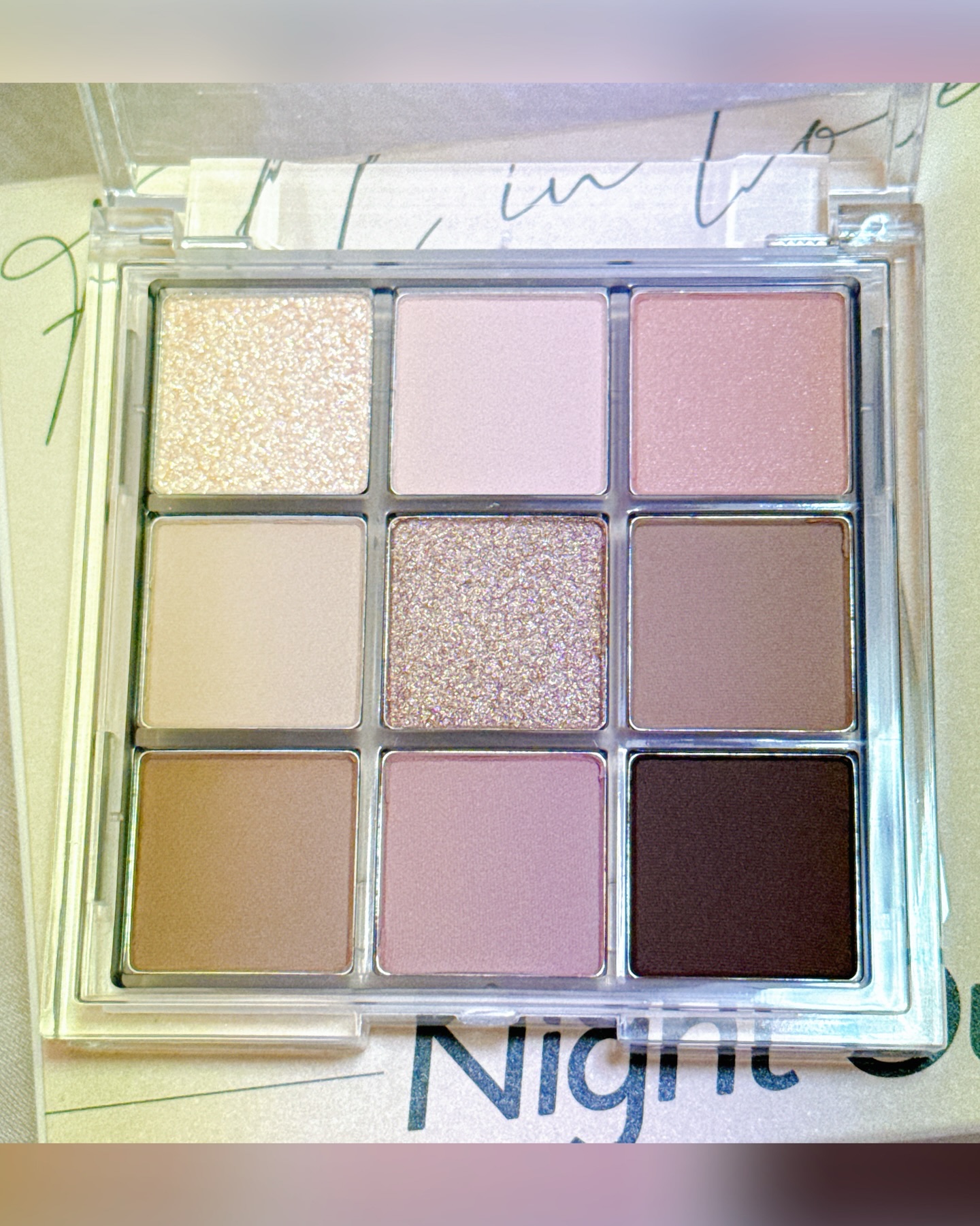 KEYBO FALL IN LOVE SHADOW PALETTE/keybo/アイシャドウパレットを使ったクチコミ（2枚目）