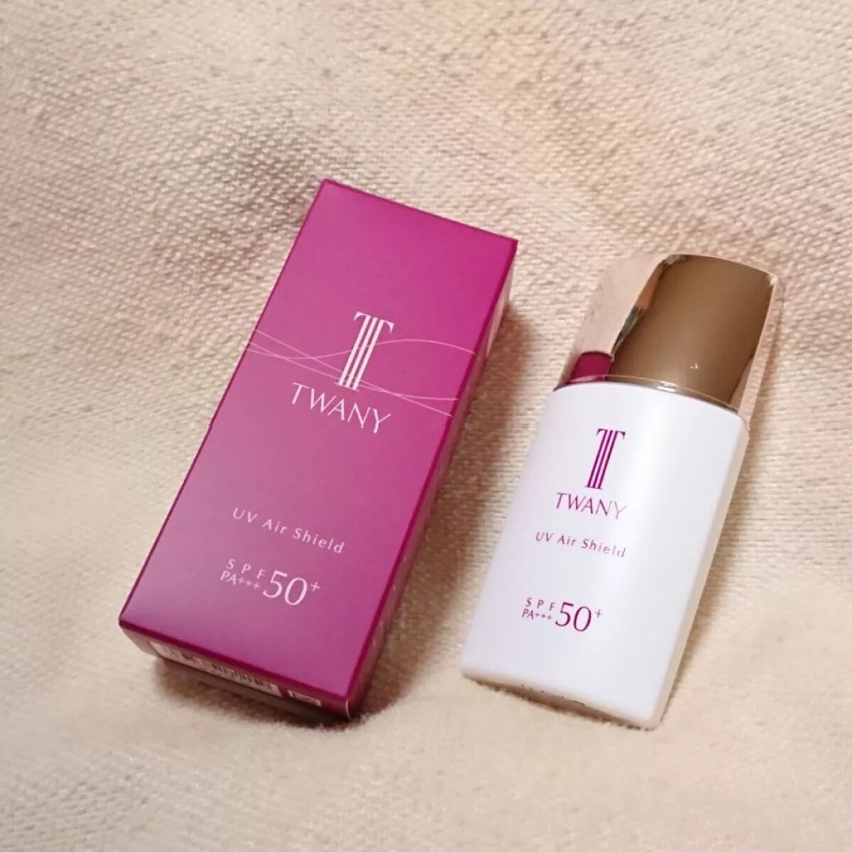 ＵＶエアシールド/TWANY/日焼け止めミルクを使ったクチコミ（1枚目）