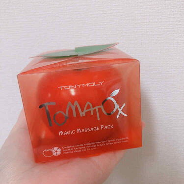 トマトックス マジックホワイトマッサージパック Tonymolyの効果に関する口コミ 可愛いだけじゃない実力派美白パック こん By ゆゆ Lips トマトックス マジックホワイトマッサージパック Tonymolyの効果に関する口コミ 可愛いだけじゃない実力派美白パック こん By ゆゆ Lips