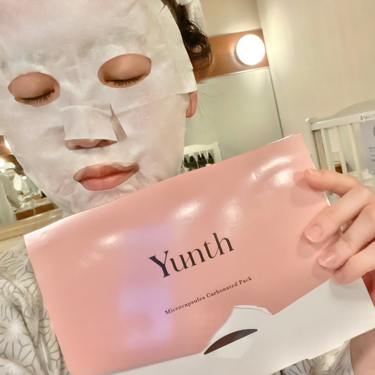 マイクロカプセル炭酸パック/Yunth/洗い流すパック・マスクを使ったクチコミ(1枚目)