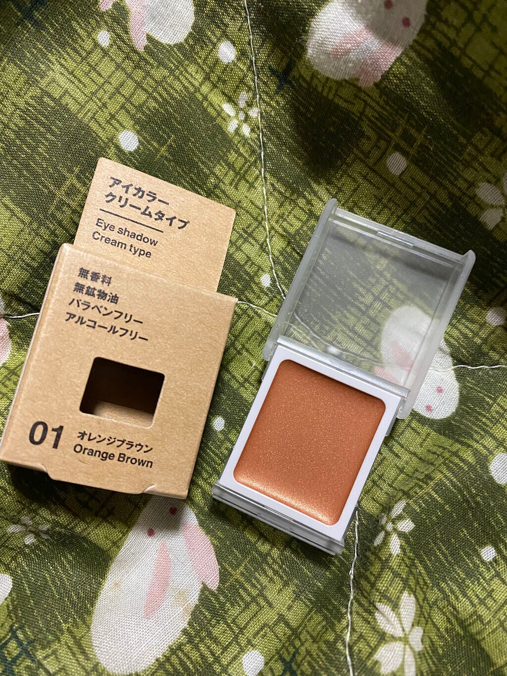 アイカラー クリームタイプ/無印良品/ジェル・クリームアイシャドウを使ったクチコミ(1枚目)