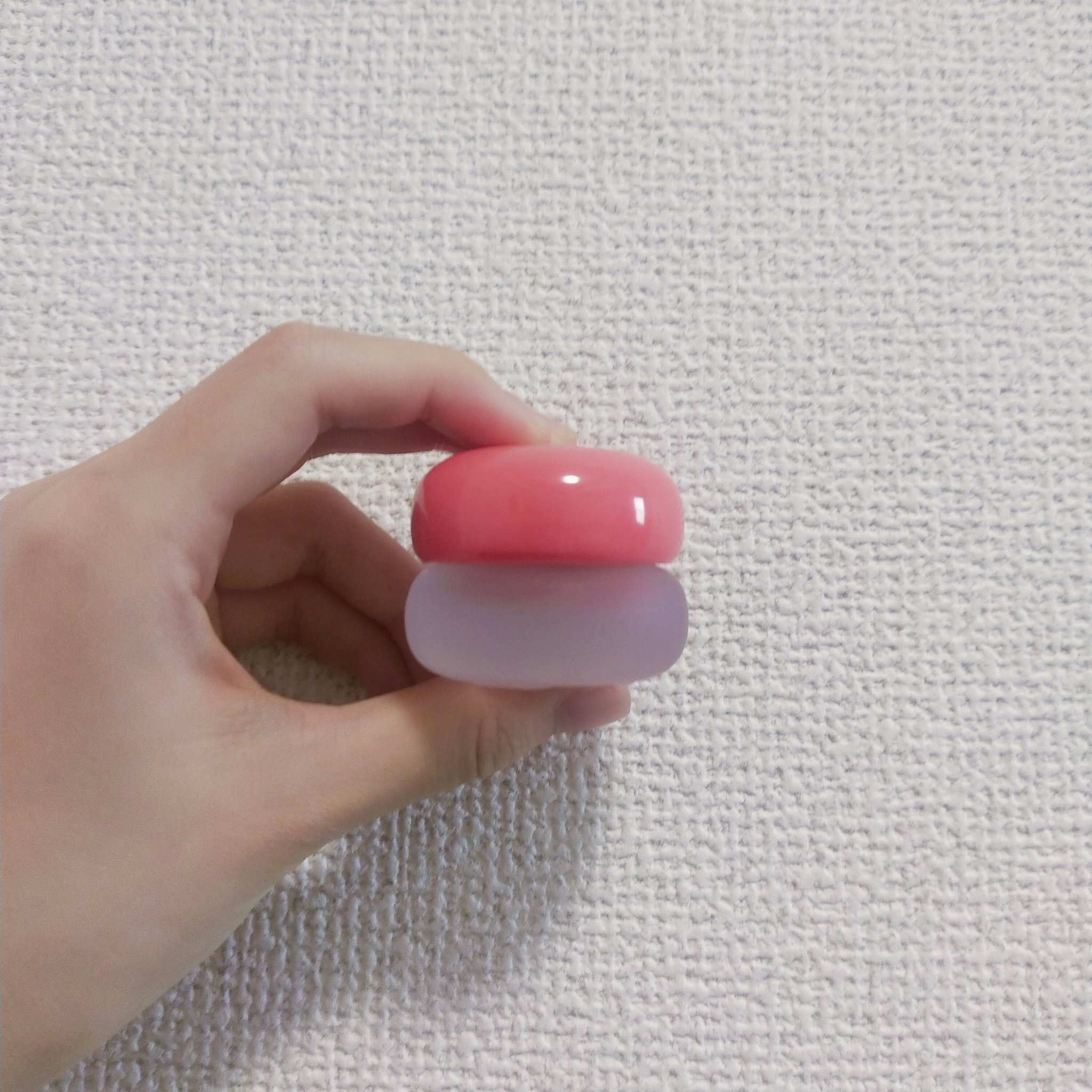 リップアンドチーク ブラーリープリンポット CR02 ボーイ/fwee/口紅を使ったクチコミ（2枚目）