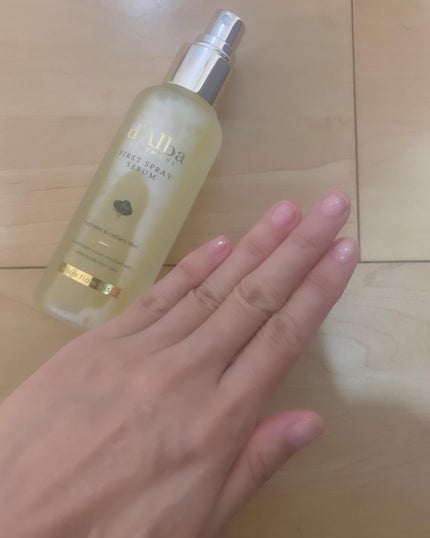 ダルバ ホワイトトリュフファーストスプレーセラム/ダルバ/ミスト状化粧水を使ったクチコミ(1枚目)