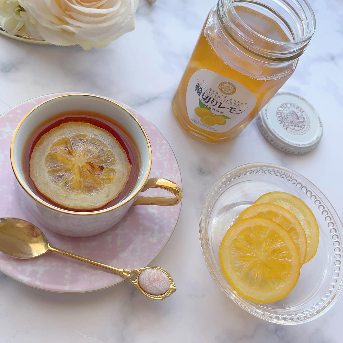 輪切りレモンはちみつ漬/山田養蜂場(健康食品)/食品を使ったクチコミ(1枚目)