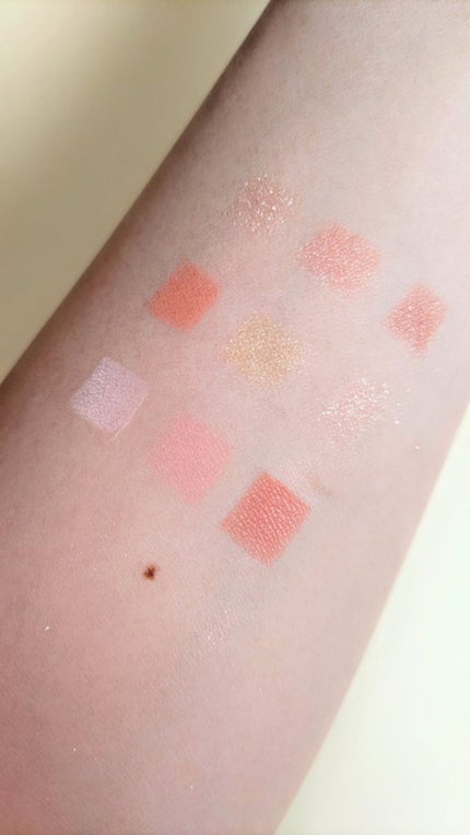 マテリアルカラーパレット/leur charme/アイシャドウパレットを使ったクチコミ(7枚目)