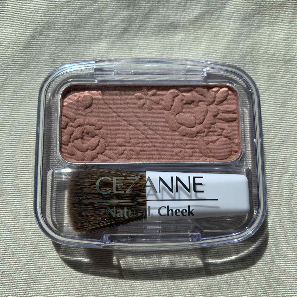 ナチュラル チークN/CEZANNE/パウダーチークを使ったクチコミ（1枚目）