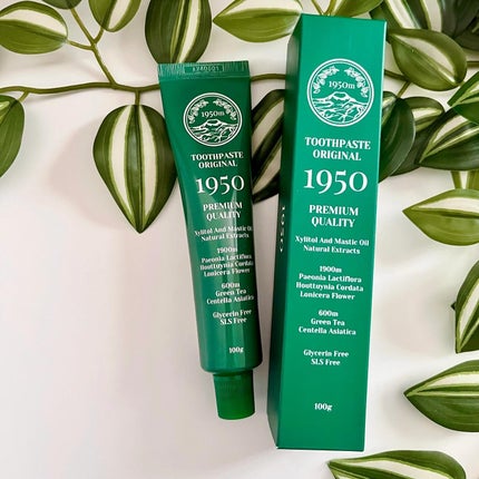 チェジュミネラルソルトブルーオーガニック歯磨き粉/1950/歯磨き粉を使ったクチコミ(3枚目)