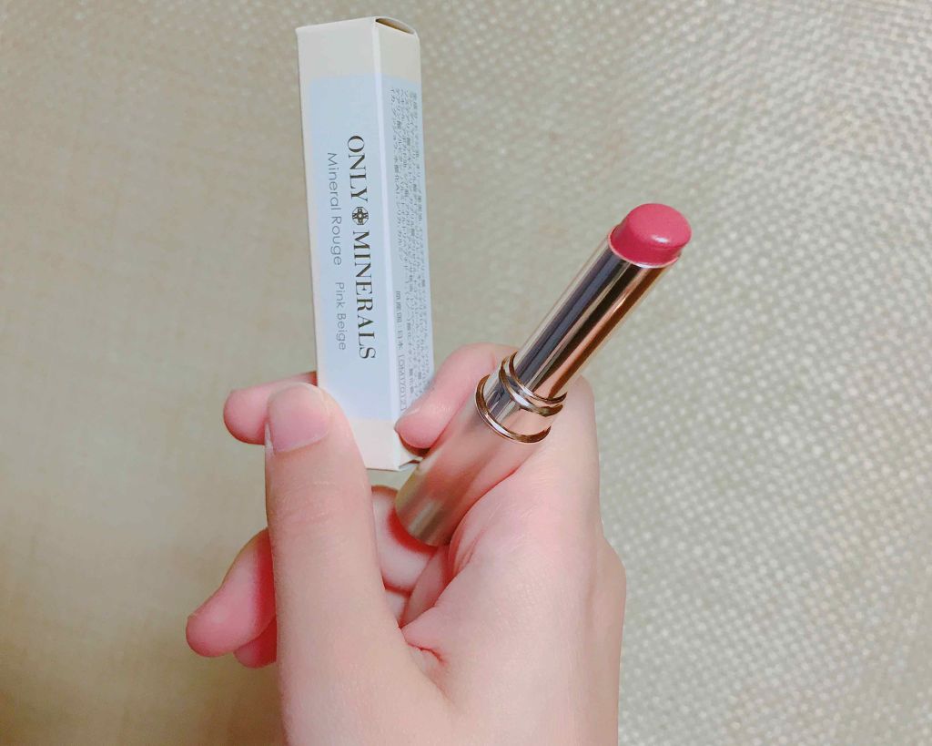 ミネラルルージュN/ONLY MINERALS/口紅を使ったクチコミ（3枚目）