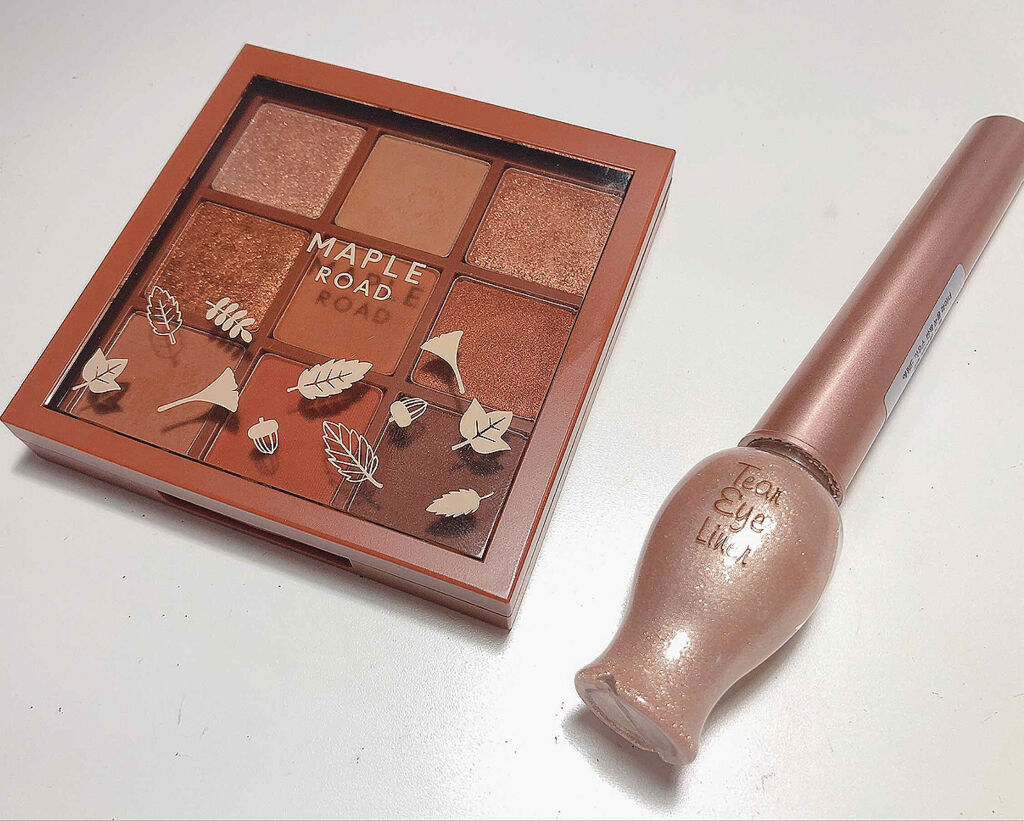 プレイカラーアイシャドウ メープルロード/ETUDE/アイシャドウパレットを使ったクチコミ（2枚目）