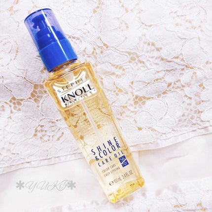 シャイン カラーケア オイル/スティーブンノル ニューヨーク/ヘアオイルを使ったクチコミ(1枚目)