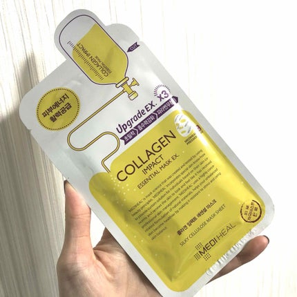 コラーゲン インパクト エッセンシャルマスクEX/MEDIHEAL/シートマスク・パックを使ったクチコミ(1枚目)