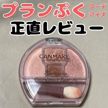プランぷくコーデアイズ/キャンメイク/パウダーアイシャドウを使ったクチコミ(1枚目)