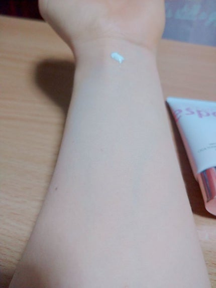 ウォータースプラッシュシカトーンアップクリーム/espoir/化粧下地を使ったクチコミ(2枚目)