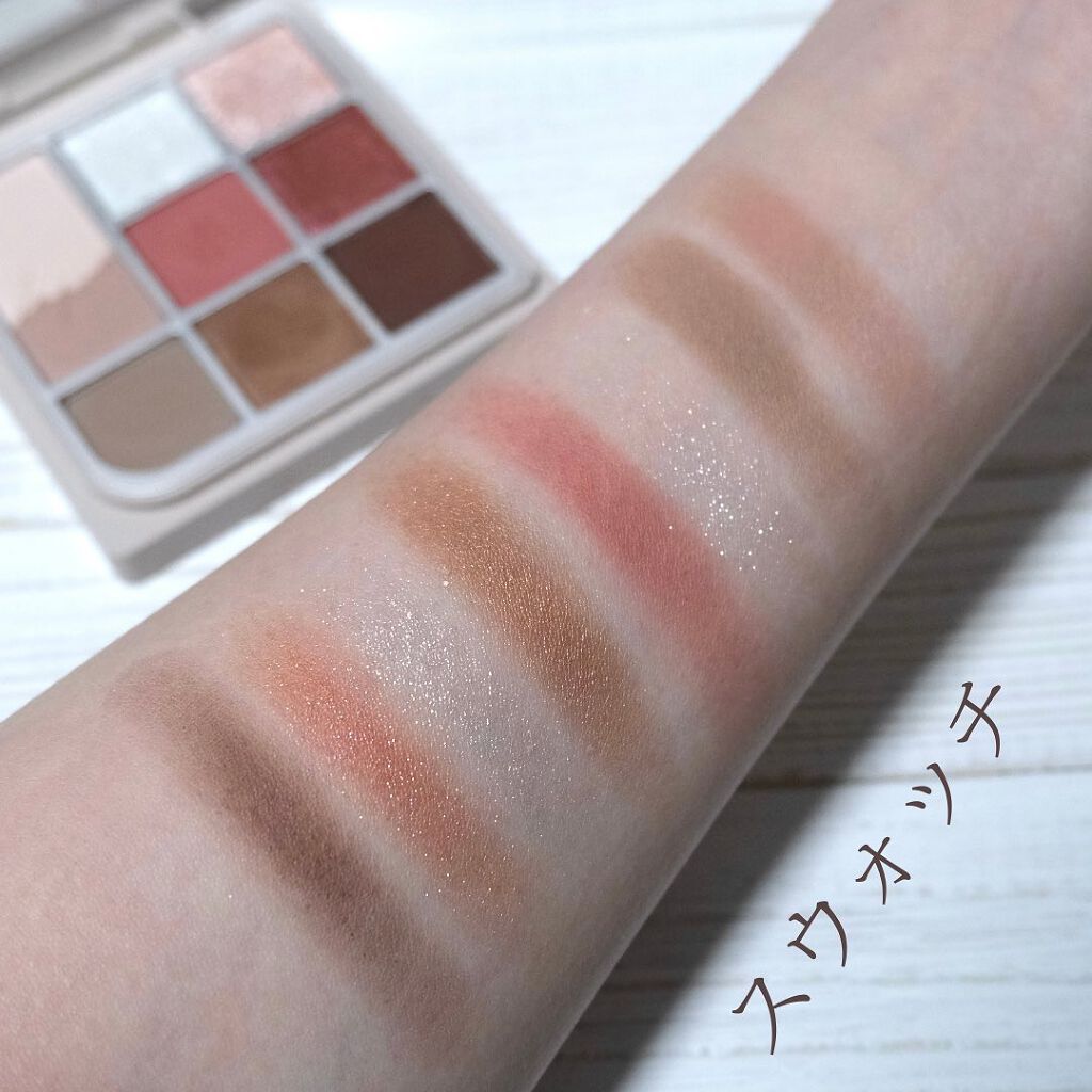 ドットオンムードアイパレット/Heart Percent/アイシャドウパレットを使ったクチコミ(5枚目)