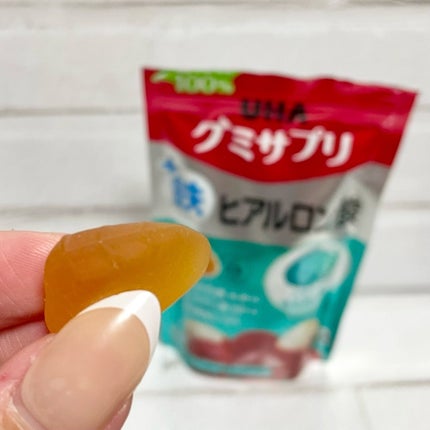 鉄+ヒアルロン酸/UHA味覚糖/美容サプリメントを使ったクチコミ(3枚目)