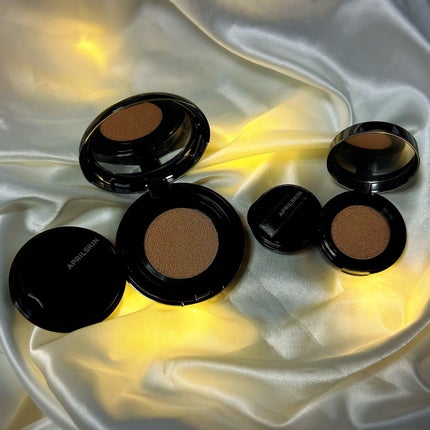 ハイパーカバーフィットクッション グラファイト/APRILSKIN/クッションファンデーションを使ったクチコミ(3枚目)