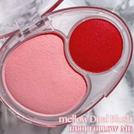 デュアルチークメロウ/fwee/ジェル・クリームチークを使ったクチコミ(2枚目)