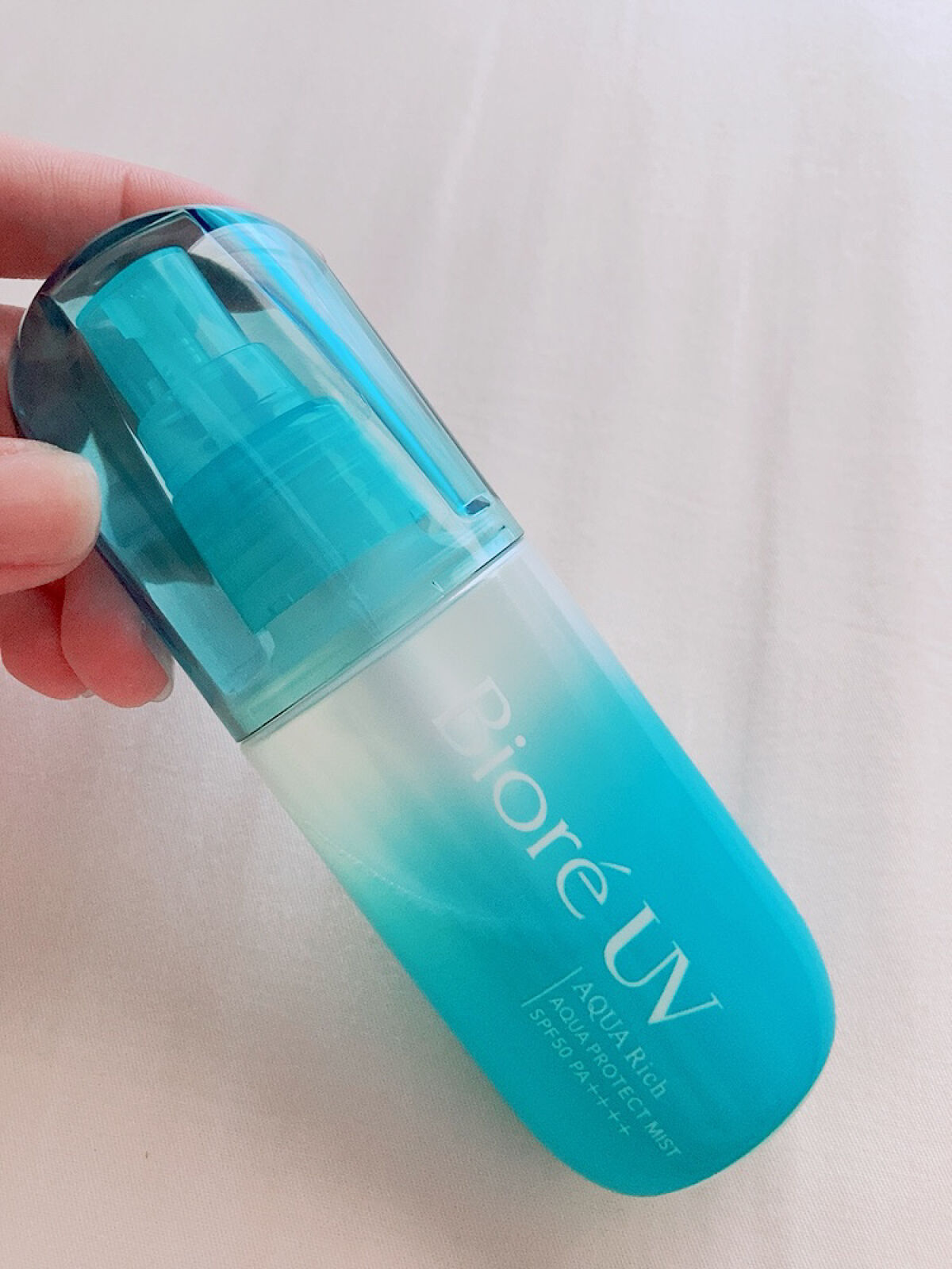 ビオレUV アクアリッチ アクアプロテクトミスト/ビオレ/日焼け止めミスト・スプレーを使ったクチコミ（1枚目）