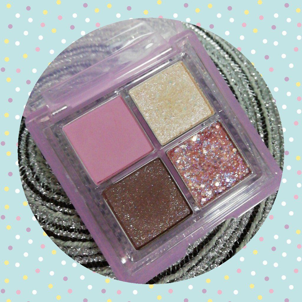 TWINKLE POP Pearl Flex Glitter Eye Palette/CLIO/アイシャドウパレットを使ったクチコミ（2枚目）