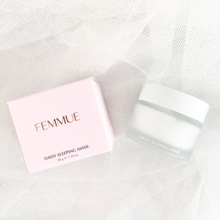 デイジーウォーター スリーピングマスク/FEMMUE/フェイスクリームを使ったクチコミ(1枚目)