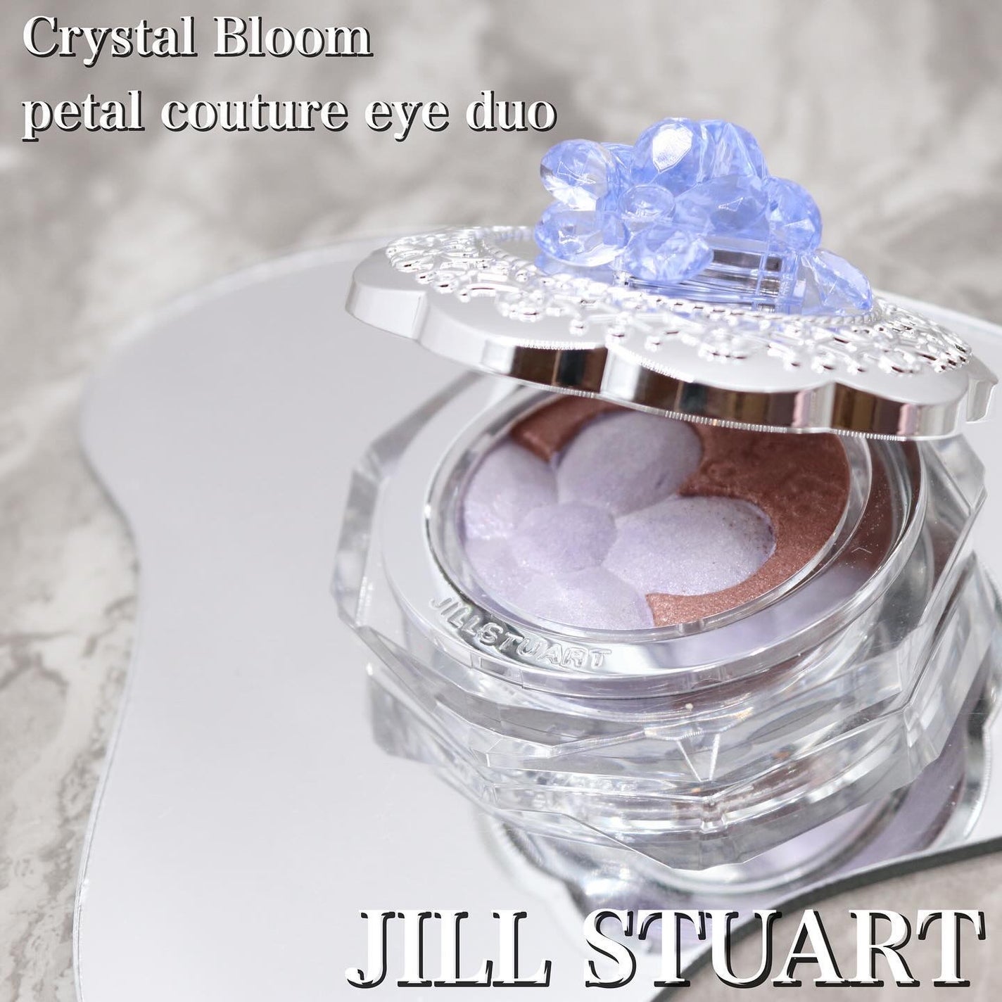 ジルスチュアート クリスタルブルーム ペタルクチュールアイズ デュオ/JILL STUART/アイシャドウパレットを使ったクチコミ(1枚目)