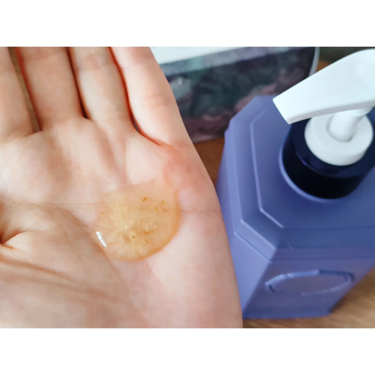 パフュームボディウォッシュ セージアンバーパープルティー/TEABLESS/ボディソープを使ったクチコミ（3枚目）