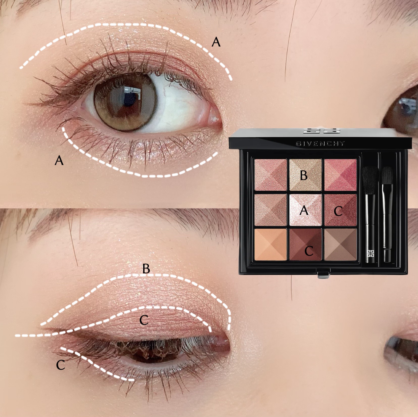 ル・ヌフ・ジバンシイ/GIVENCHY/アイシャドウパレットを使ったクチコミ（2枚目）