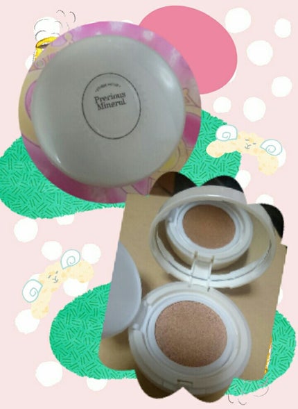 プレシャスミネラル モイストエニークッション SPF50+/PA+++/ETUDE/クッションファンデーションを使ったクチコミ(1枚目)