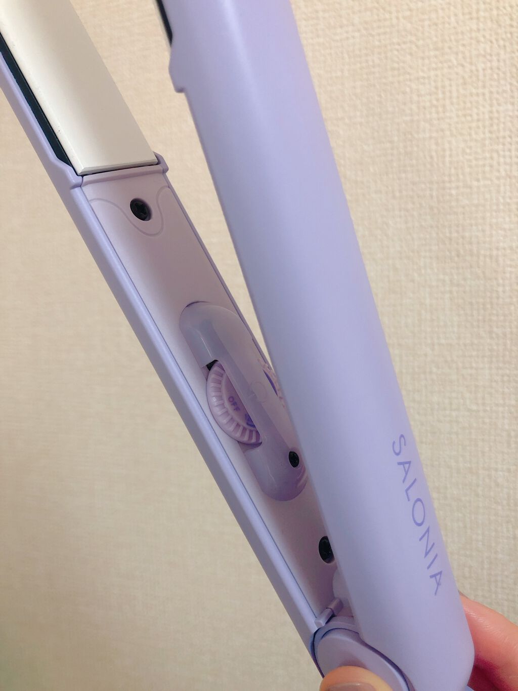 ストレートヘアアイロン/SALONIA/ストレートアイロンを使ったクチコミ（3枚目）