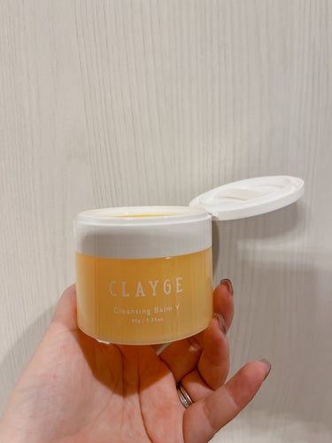 CLAYGE クレンジングバームVのクチコミ「クレンジングバームが好きであれこれ購入していますが、これかなりいい！と久しぶりに思えました。
.....」（2枚目）