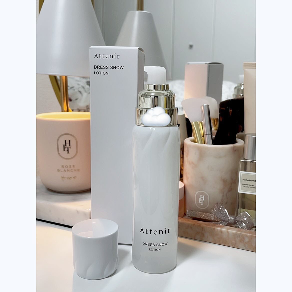 ドレススノー ローション【医薬部外品】 /アテニア/化粧水を使ったクチコミ（2枚目）