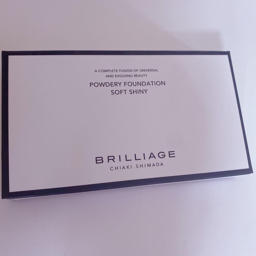 パウダリーファンデーション ソフトシャイニー 40（標準カラー）/ブリリアージュ/パウダーファンデーションを使ったクチコミ（1枚目）