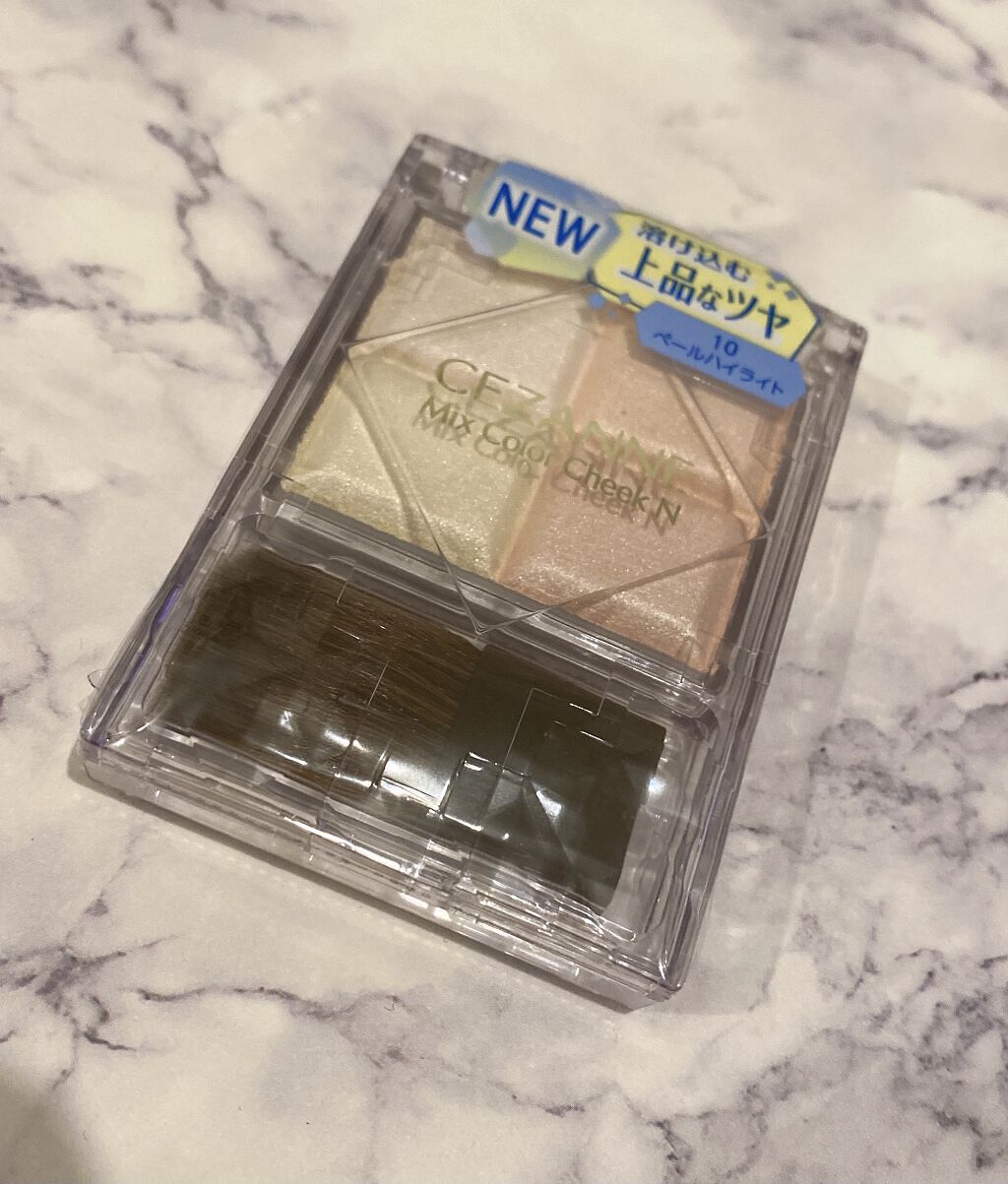 ミックスカラーチークN/CEZANNE/パウダーチークを使ったクチコミ（1枚目）