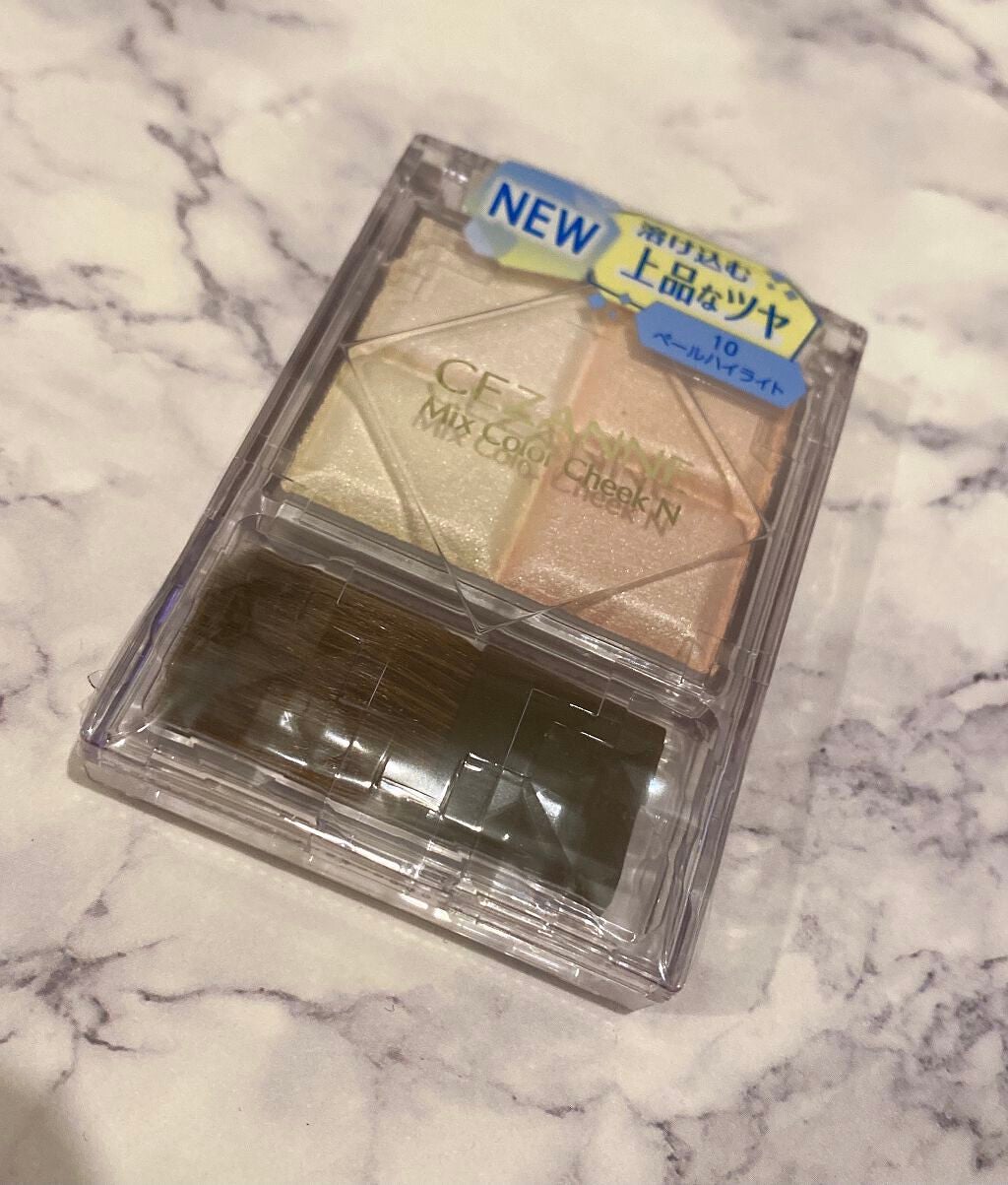 ミックスカラーチークN/CEZANNE/パウダーチークを使ったクチコミ(1枚目)