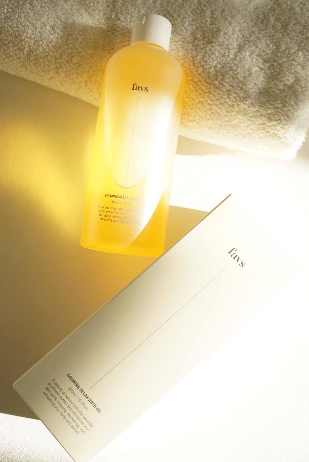 カーミングリラックスバスオイル/favs/保湿系入浴剤を使ったクチコミ（1枚目）