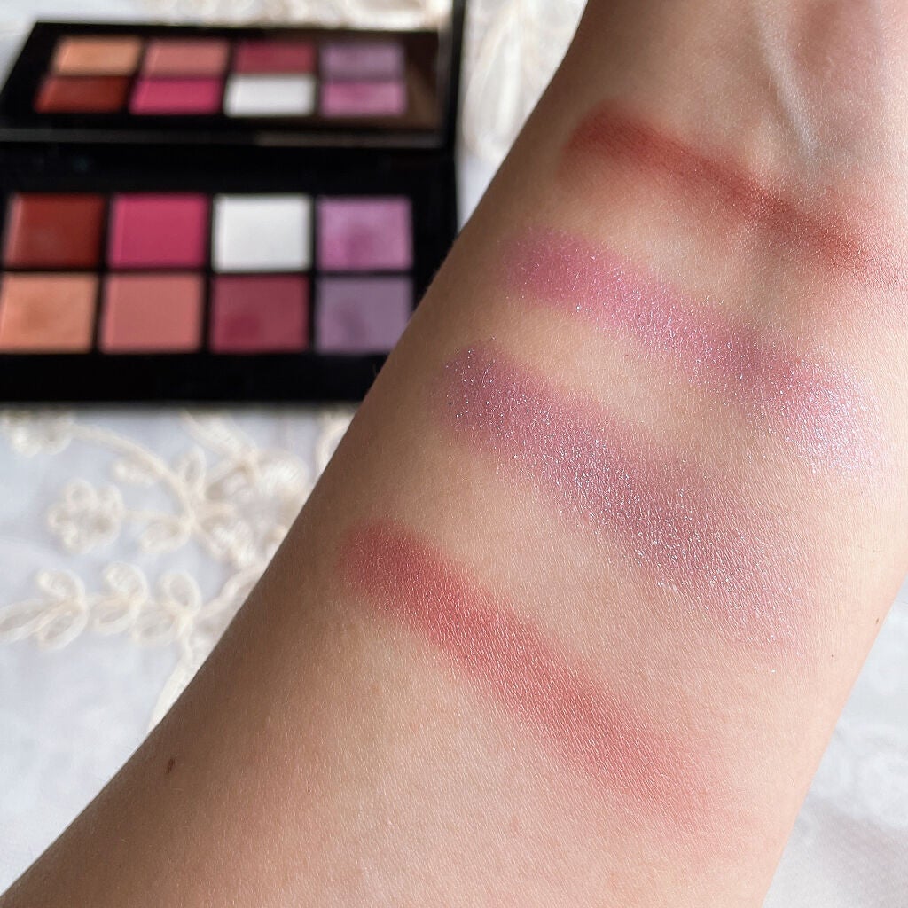 コンパクトアディクション “エターナル イン ピンク”/ADDICTION/アイシャドウパレットを使ったクチコミ(4枚目)